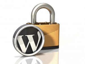 Lock Icon: WordPress